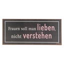 Tableau de texte Marron 30x1x13 cm