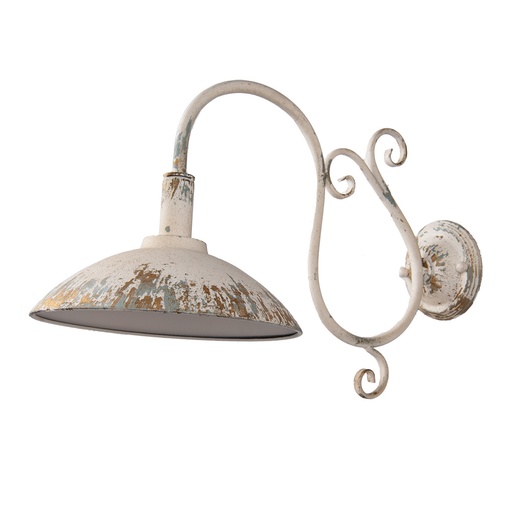 Wandlampe Beige Grau 49x23x27 cm E14/max 1x25W