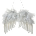 Pendentif Ailes Blanc 20x1x16 cm