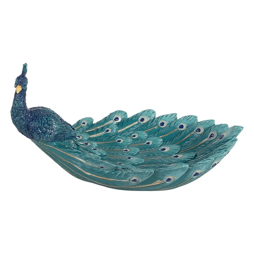 Bol de décoration Bleu 30x19x16 cm