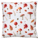Cuscino imbottito Beige Rosso 45x45x4 cm
