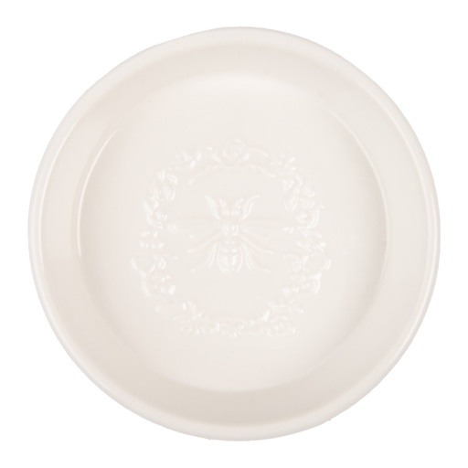 Soap Dish White Ø 13x3 cm
