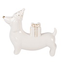 Decoratie hond 15x4x13 cm