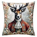 Coussin rempli Beige Marron 45x45x4 cm