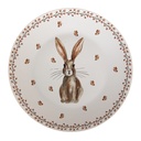 Assiette à dîner Beige, Marron Ø 26x2 cm