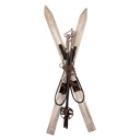 Decoratie ski's (set 2) 16x9x92 cm