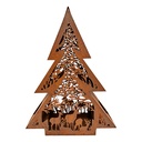 Decoratie kerstboom 62x18x79 cm