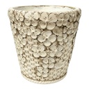Vaso Porta Beige Ø 17x17 cm