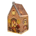 Decorazione Casa con LED Marrone Rosso 11x11x21 cm / 3xAA