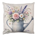 Housse de coussin Beige Gris 45x45 cm