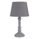 Tischlampe Grau 20x20x42 cm E27/max 1x40W