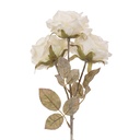 Decorative branch with flowers White 64 cm