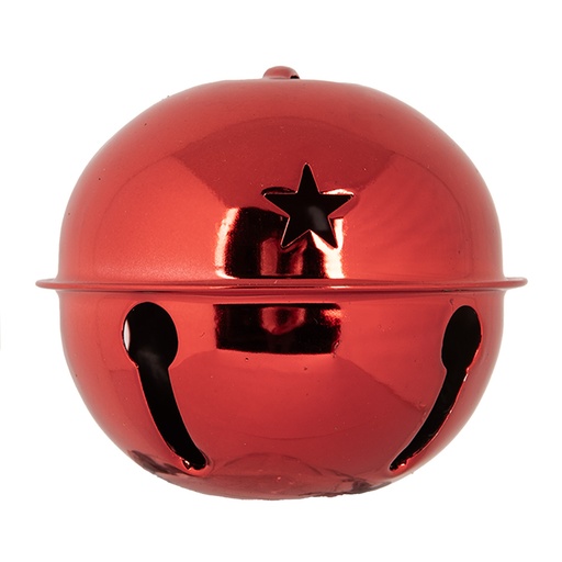 Bell Red Ø 14x12 cm