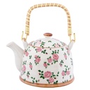Teekanne mit Sieb Mehrfarbig 18x14x12 cm / 700 ml