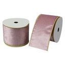 Nastro Rosa Color oro 6.3 cm x 5 m