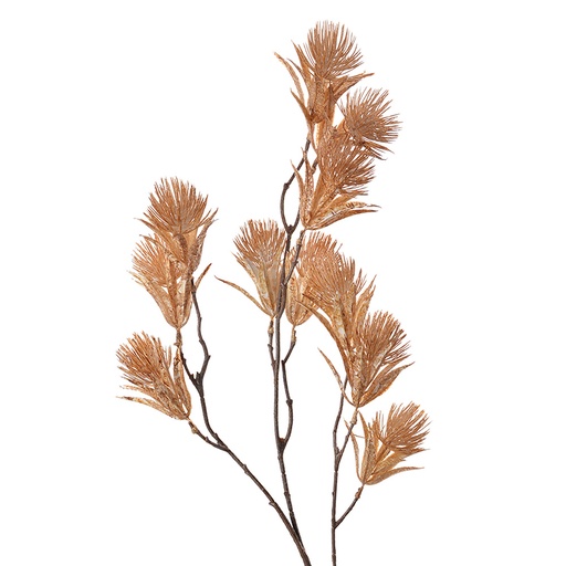 Artificial Flower Beige 15x10x86 cm
