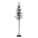 Arbre de décoration Vert Marron 35x35x150 cm
