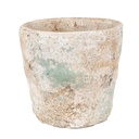 Blumentopf für Innen Beige Grün Ø 11x11 cm