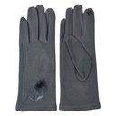 Winter Gloves Grey 8x24 cm