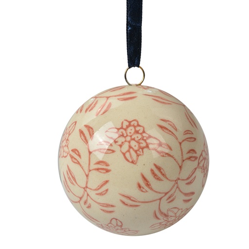 Boule de décoration Beige Rose Ø 6x6 cm