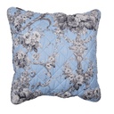 Housse de coussin Bleu 50x50 cm