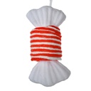 Décoration de Noël Pendentif Bonbons Blanc Rouge 11x8x20 cm