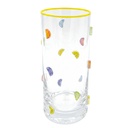 Bicchiere Acqua Trasparente Giallo Ø 6x15 cm / 350 ml