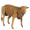 Decorazione Mucca Marrone 42x18x35 cm