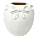Vaso Decorativo Bianco Ø 16x16 cm