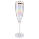 Champagne Glass Transparent Ø 6x25 cm / 200 ml