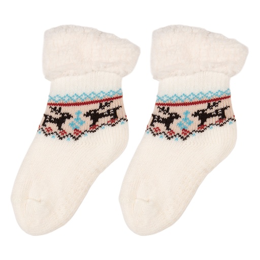 Children's Socks White Black one size