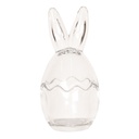 Storage Jar with Lid Transparent Ø 8x17 cm