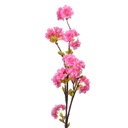 Deko Ast mit Blumen Rosa 10x8x92 cm