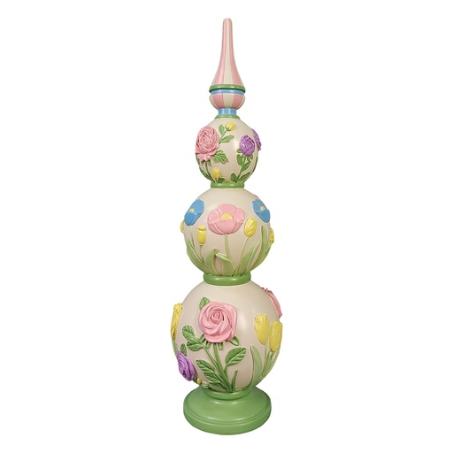 Boule décorative Beige Rose Ø 18x61 cm
