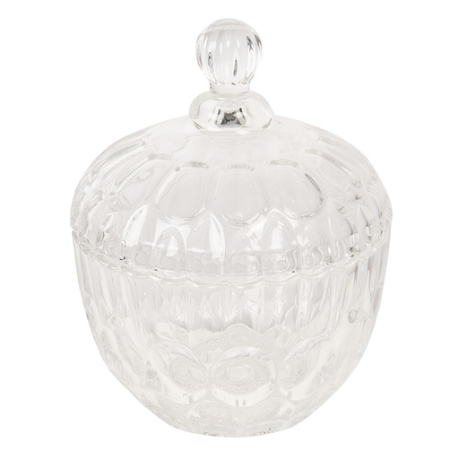 Bonbonniere mit Deckel Transparent Ø 14x17 cm