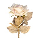 Decoratie tak met bloemen 63 cm