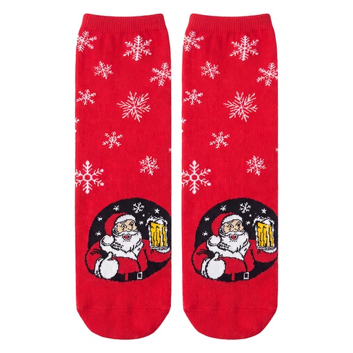 Clayre & Eef Chaussettes de maison Rouge Polyester