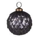 Boule de Noël Gris Ø 8x8 cm
