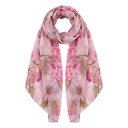Sjaal 85x180 cm roze