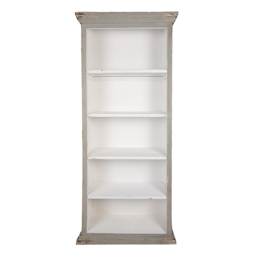 Schrank Grau 80x36x195 cm