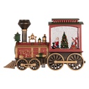 Muziekdoos trein met LED 31x10x19 cm / 3xAA