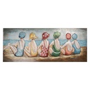 Decorazione Parete Multicolor 150x5x60 cm