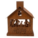 Décoration Maison Marron 17x17x22 cm