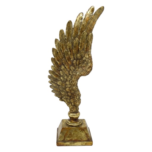 Decorativa Ala Color oro 20x12x51 cm