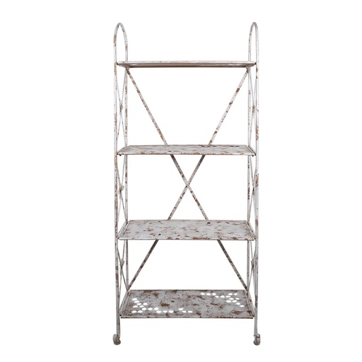 Support mural Blanc 76x47x177 cm