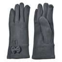 Handschoenen 9x23x1 cm grijs