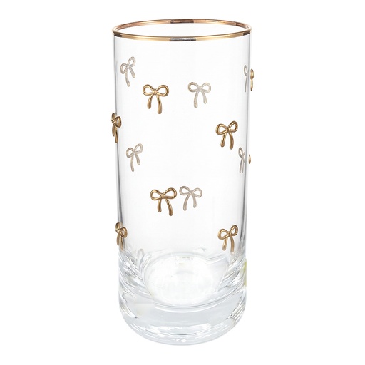 Verre d'eau Transparent Jaune Ø 6x15 cm / 350 ml