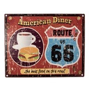 Textschild Rot 25x1x20 cm