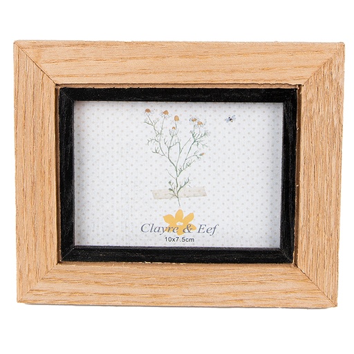 Photo frame Brown, Black 14x1x11 cm / 10x7 cm