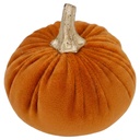 Décoration Citrouille Orange Ø 9x8 cm